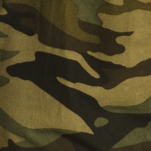 Camouflage Drawstring Waist Pockets Jogger Pants - Picture 5 of 5